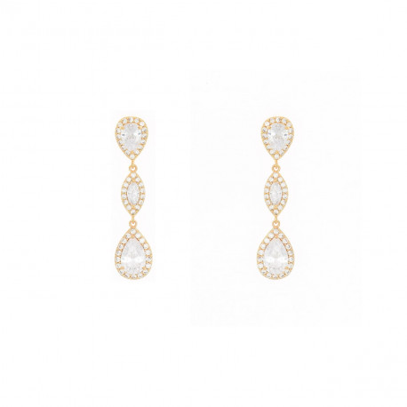 Kolczyki VELA ANTIQUE GOLD