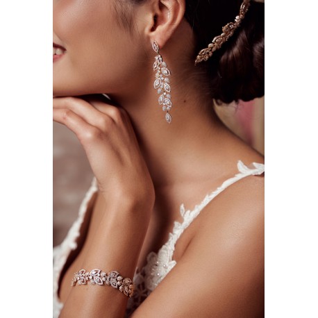 Kolczyki LISA ANTIQUE GOLD